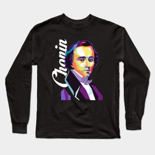 Chopin popart Long Sleeve T-Shirt